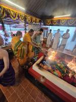 Sharadiya Navaratri Utsava 2025 - Day 9 at Karla (30 Sep 2025) Smt Sanjana Hervatte Bantwal and Shri Soham Honnavar